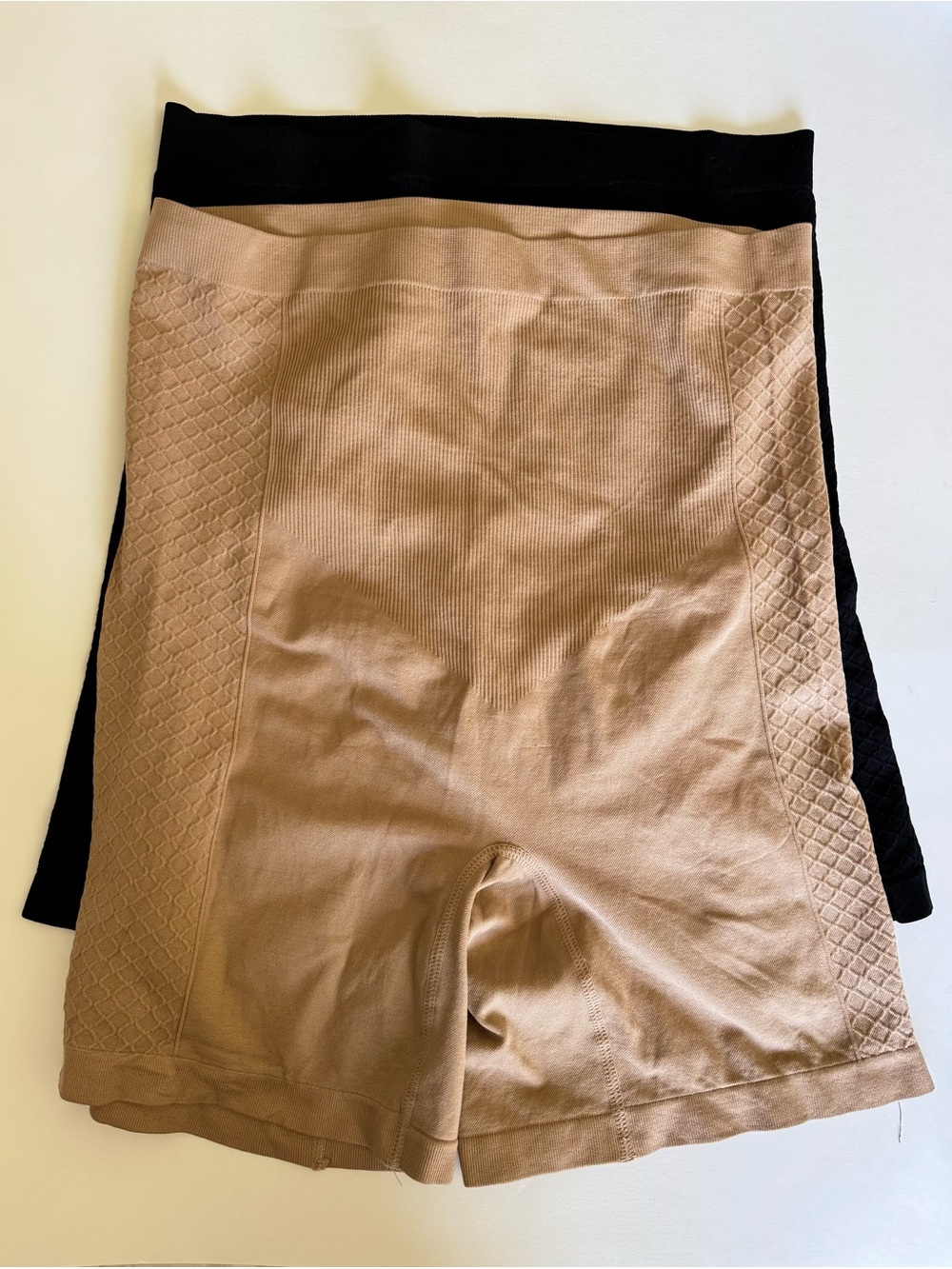 SPANX Seamless Shapewears  in Tan and Black 2pc